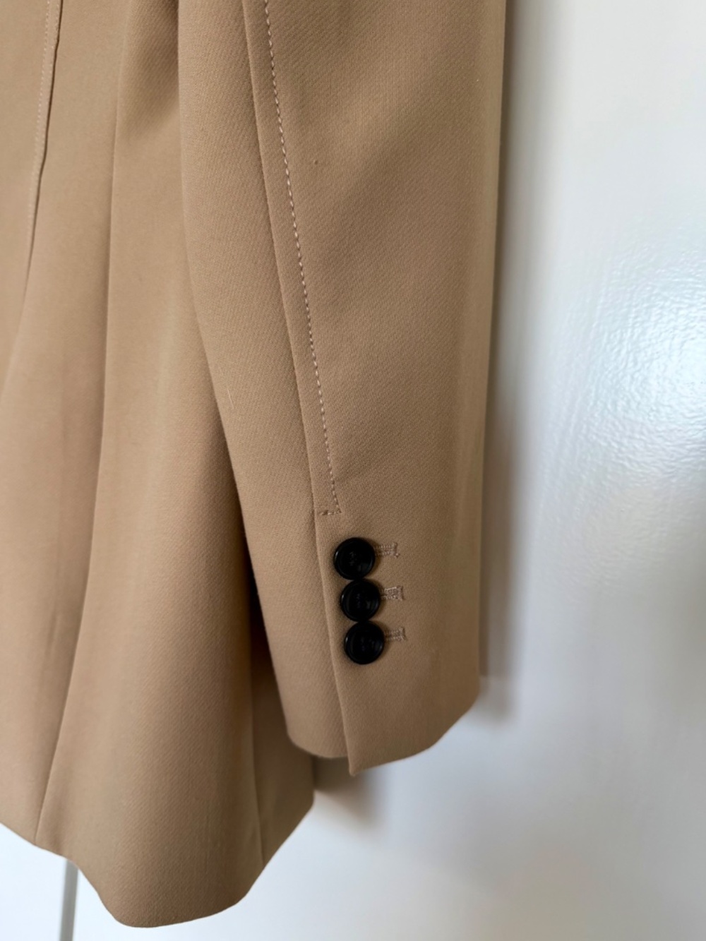 Zara Piping Detailed Tailored Coat - Picture 4 of 5